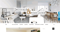 Desktop Screenshot of decoracaoeinteriores.net